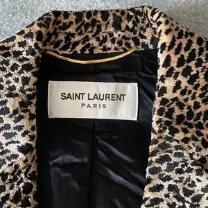Saint Laurent | Jackets & Coats | Saint Laurent Faux Fur Leopard